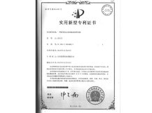獅歌風機專利證書